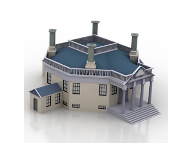 Free Building N63 3D model_2 For Architecture 3Ds Max Model Download